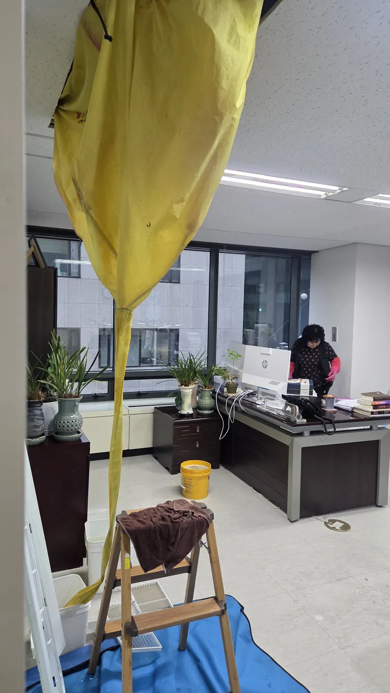 현장 작업 — 중랑구 에어컨청소 현장