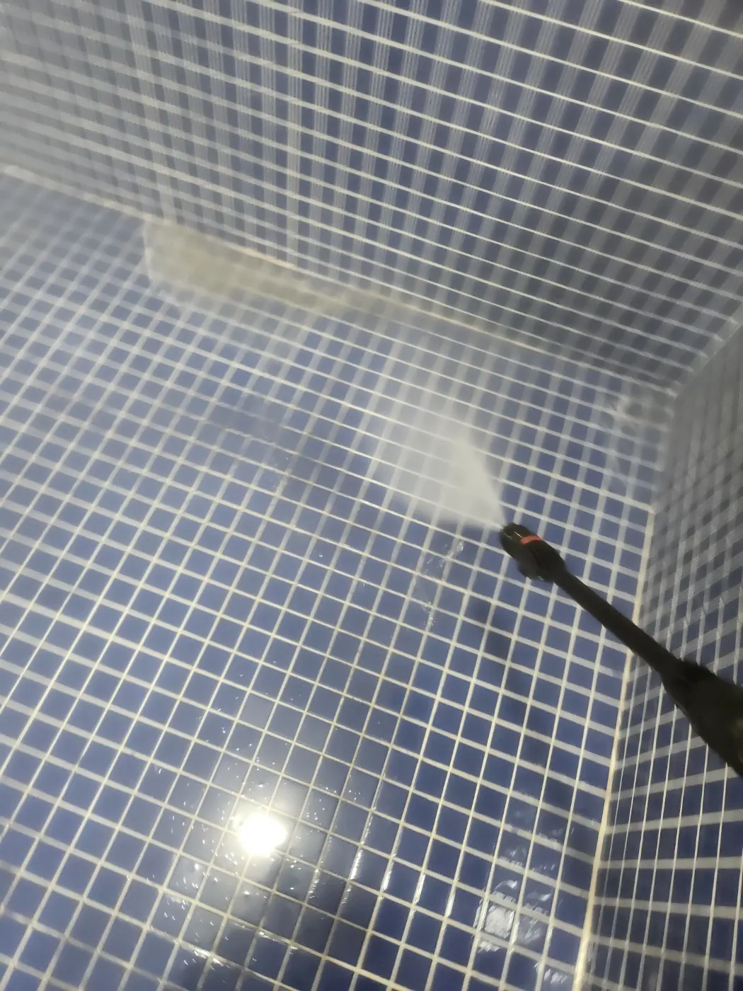 줄눈 복원 — 자양동 목욕탕청소 현장