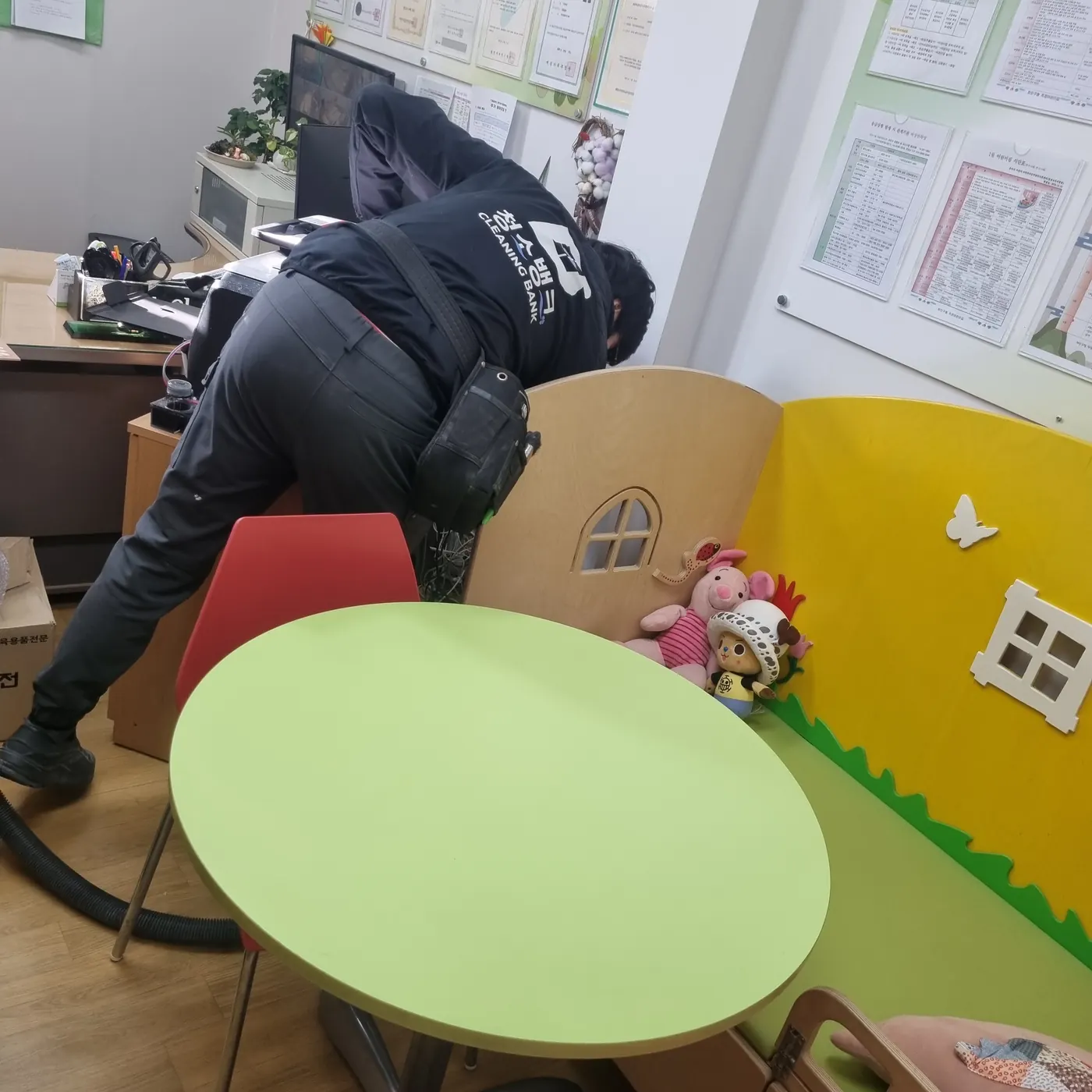 중랑구 어린이집청소 시공 현장 — 교실 마감