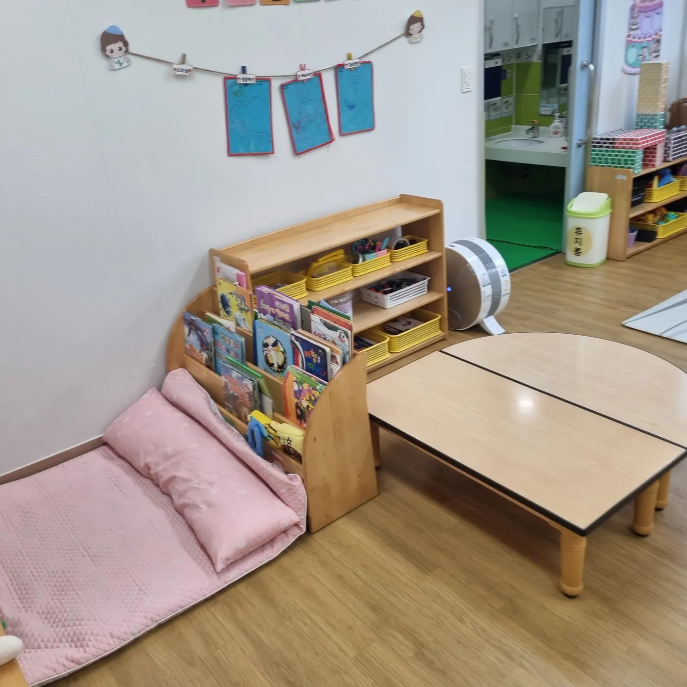 은평구 어린이집청소 시공 현장 — 교실 마감