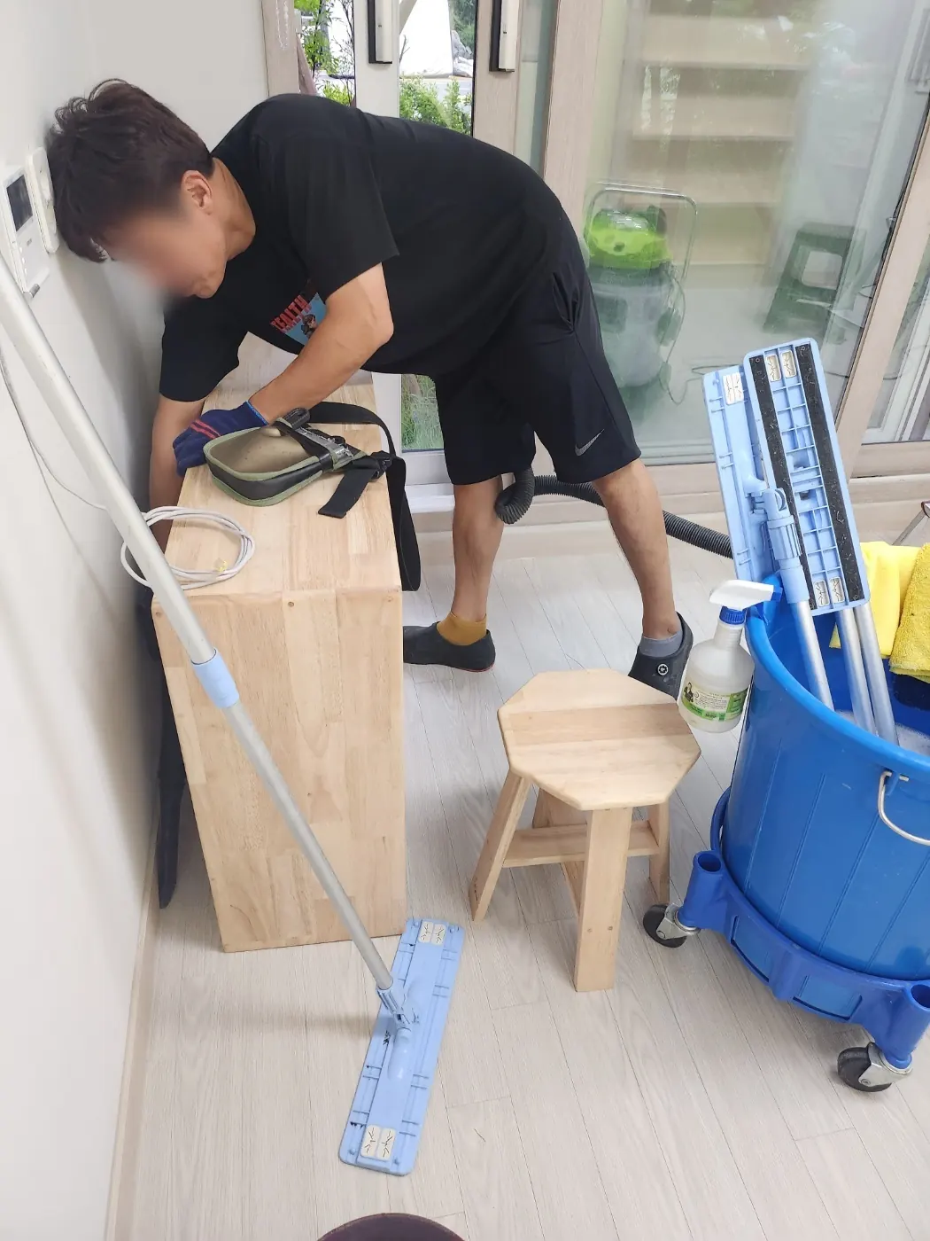 작업 진행 — 구로구 어린이집청소 현장