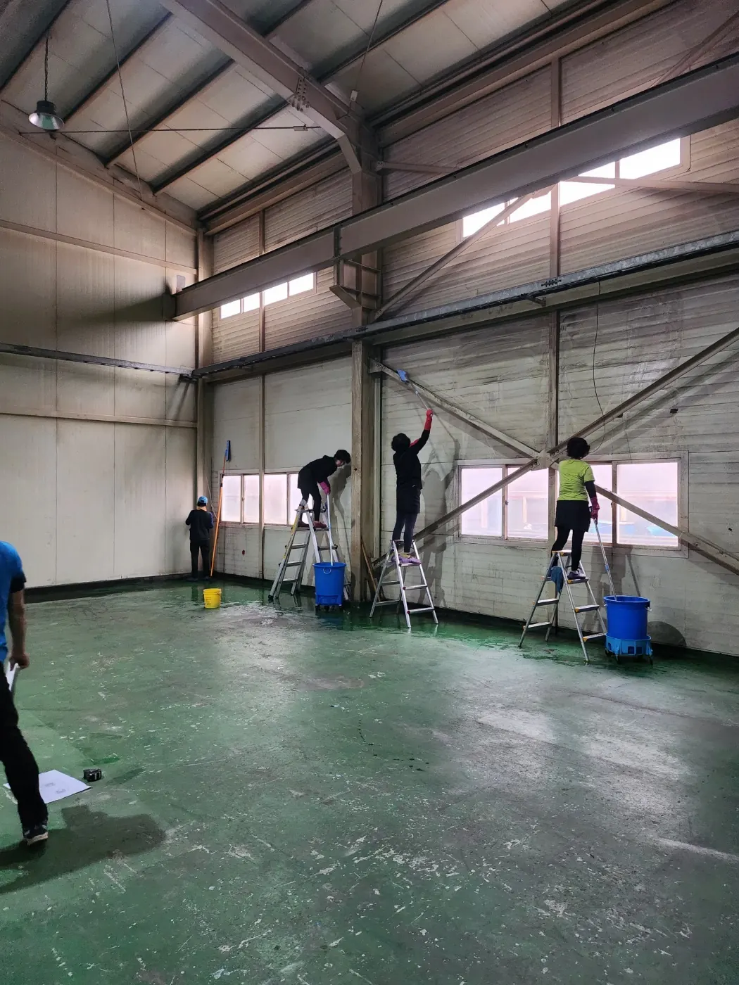 세정 진행 — 용산구 공장청소 현장