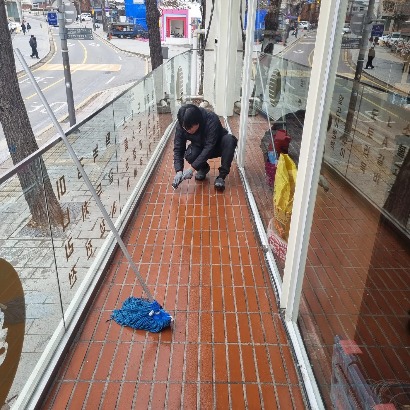 주방 바닥 세정 — 도봉구 식당청소 현장