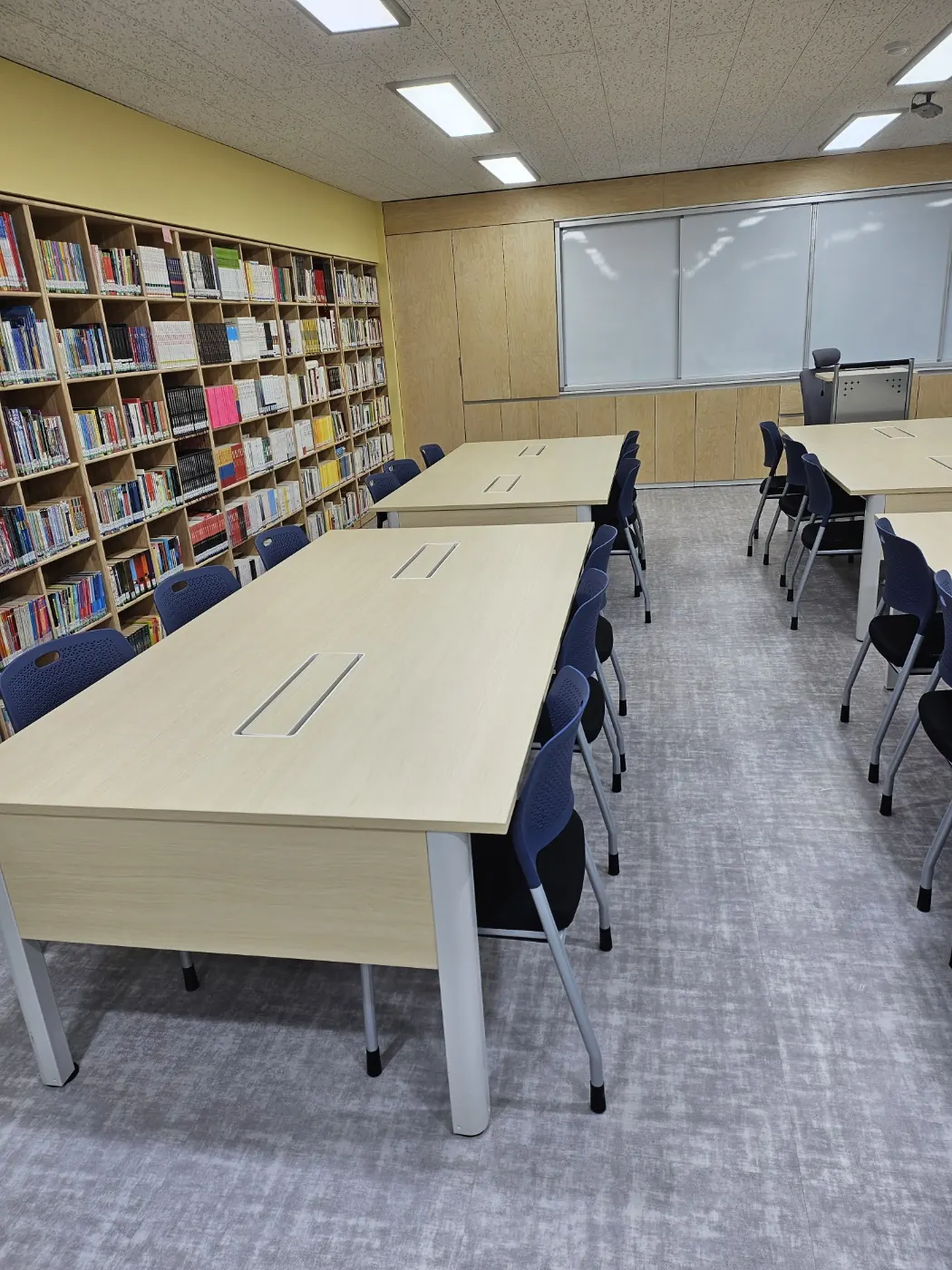 도서관 정리 — 성북구 학교청소 현장